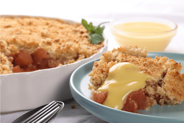 crumble sans beurre croustillant