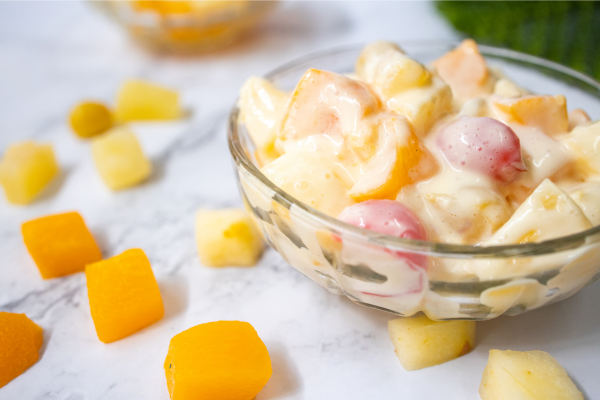 accompagnements salade de fruits