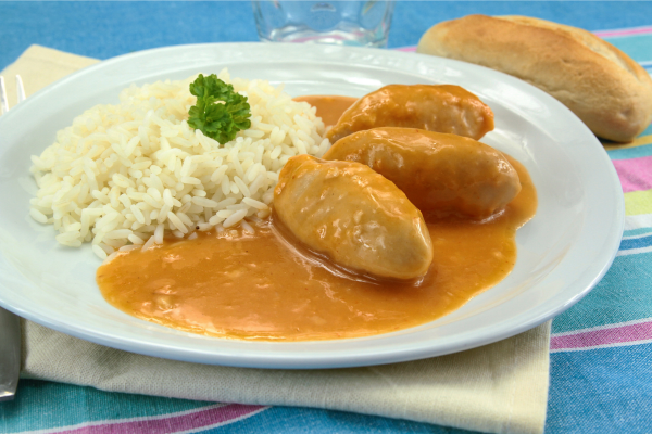 quennelles et du riz