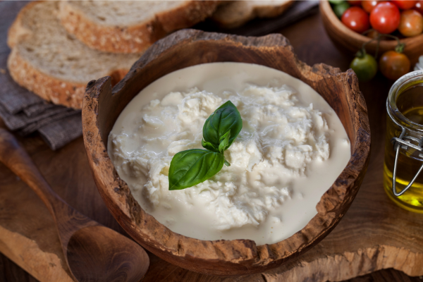 stracciatella fumée