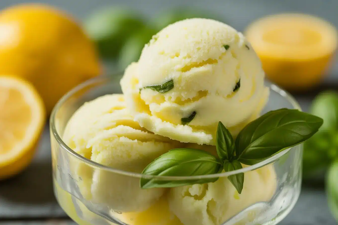 sorbet citron basilic novascope