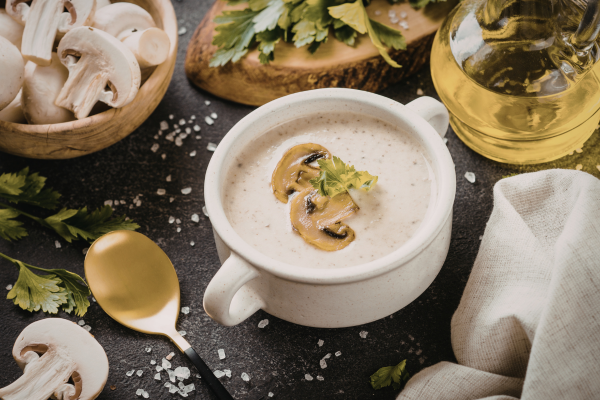 velouté de champignons thermomix