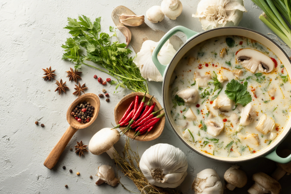 valeur nutritionnelle velouté de champignons