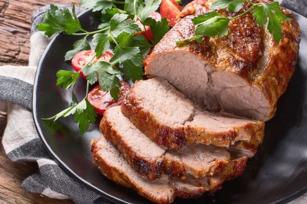 roti de porc air fryer