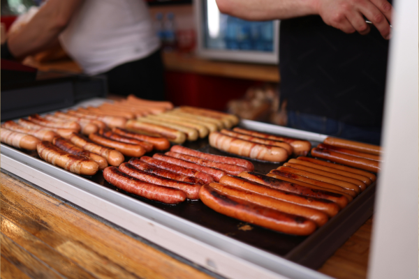 accompagnement des saucisses